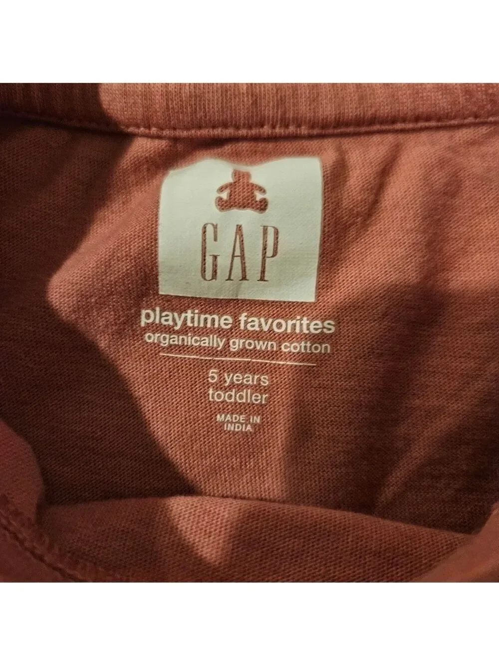 GAP Girls Playtime Favorites Pearl Petal Sleeve Tee, Organic Cotton, 5